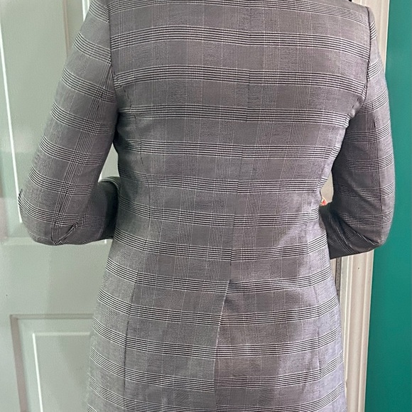 Calvin Klein Black and White Women's Jacket - Picture 6 of 13